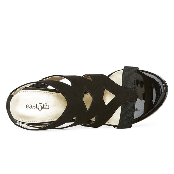 Strappy Heel Open Toe Stiletto Black - Picture 2 of 8